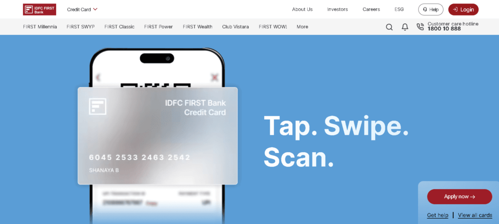 IDFC Credit Card Status: Track Your IDFC First Bank Credit Card Application Status by Mobile Number