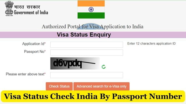 Application Visa Status Check 2024 By Passport Number, UiD, Visa & Receipt Numbers